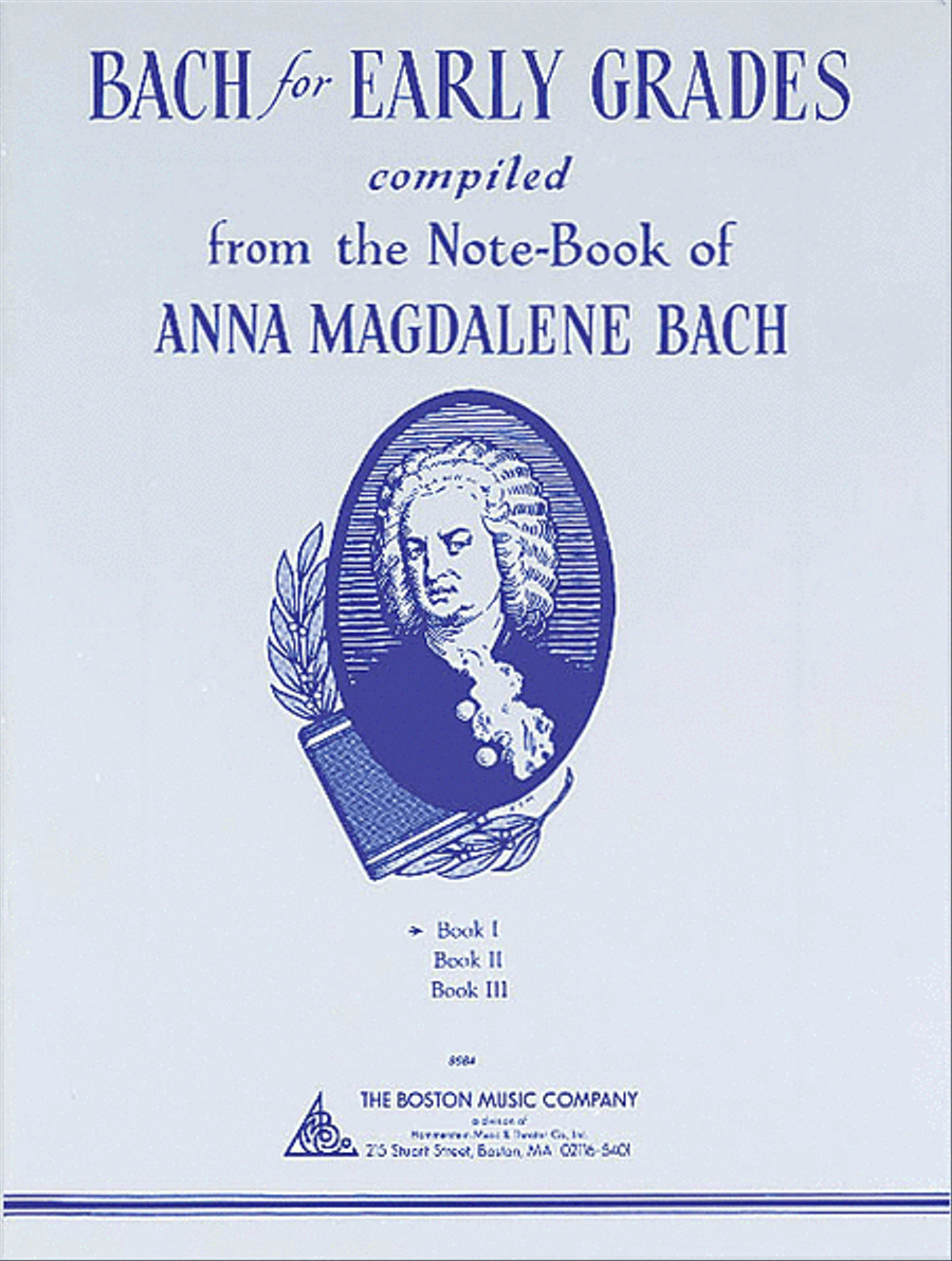 Bach for Early Grades – Book 1