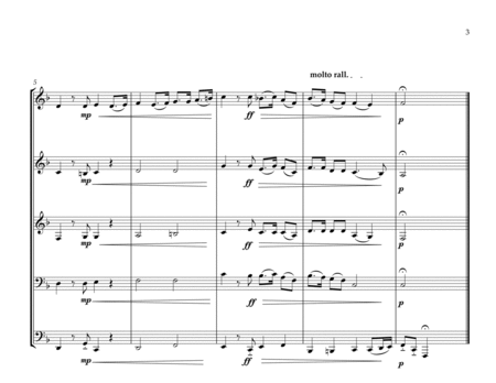 Greenlandic National Anthem ("Nunarput utoqqarsuanngoravit'') for Brass Quintet image number null