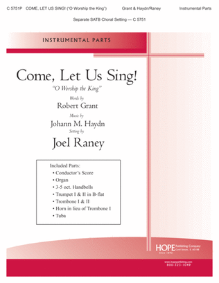 Come, Let Us Sing!