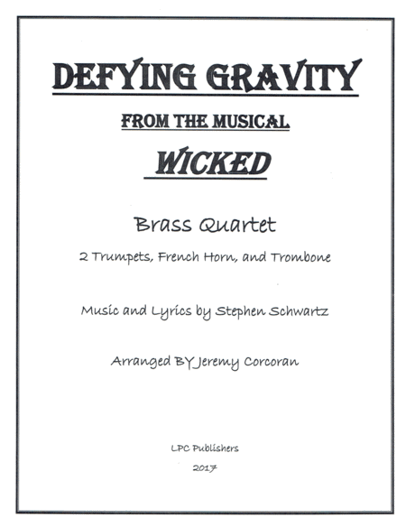 Defying Gravity for Brass Quartet image number null