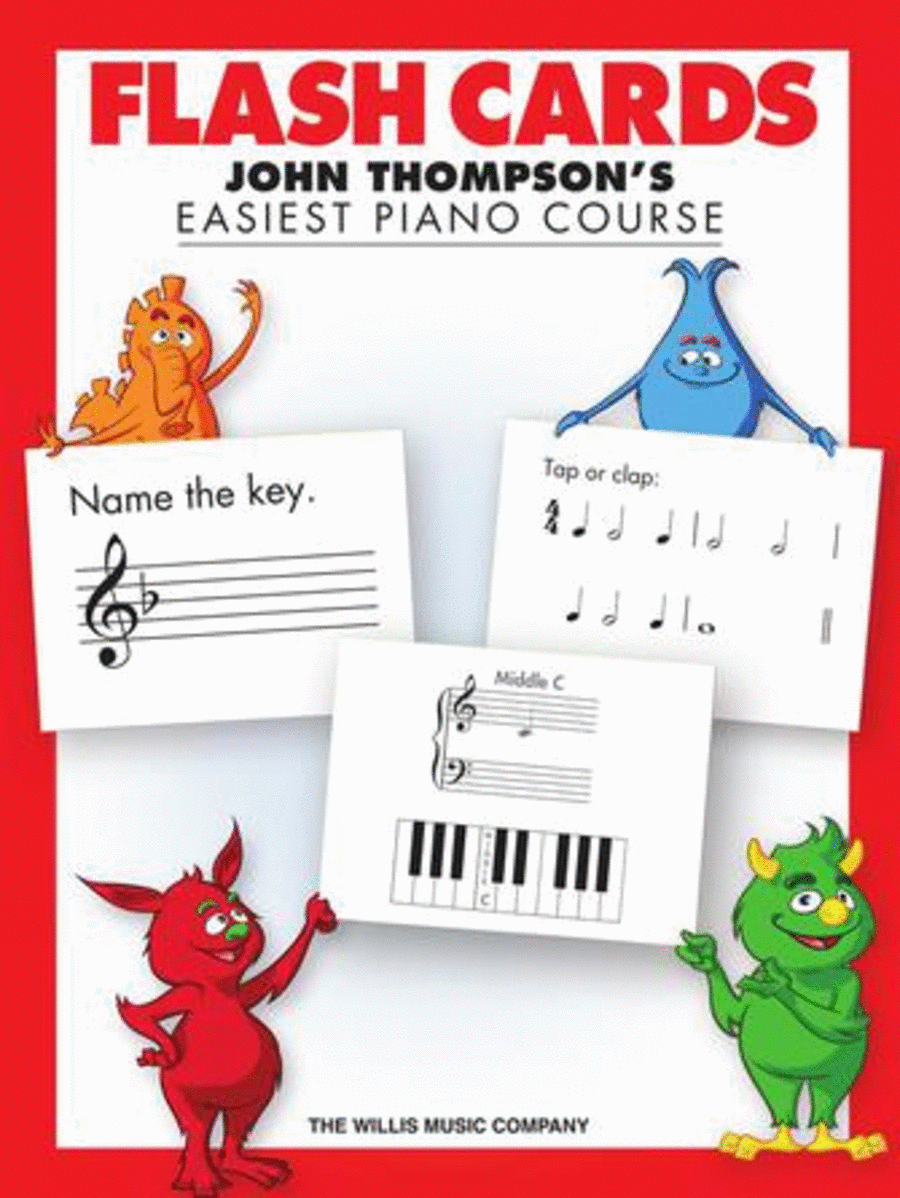Flash Cards Piano scores gallery preview page 1