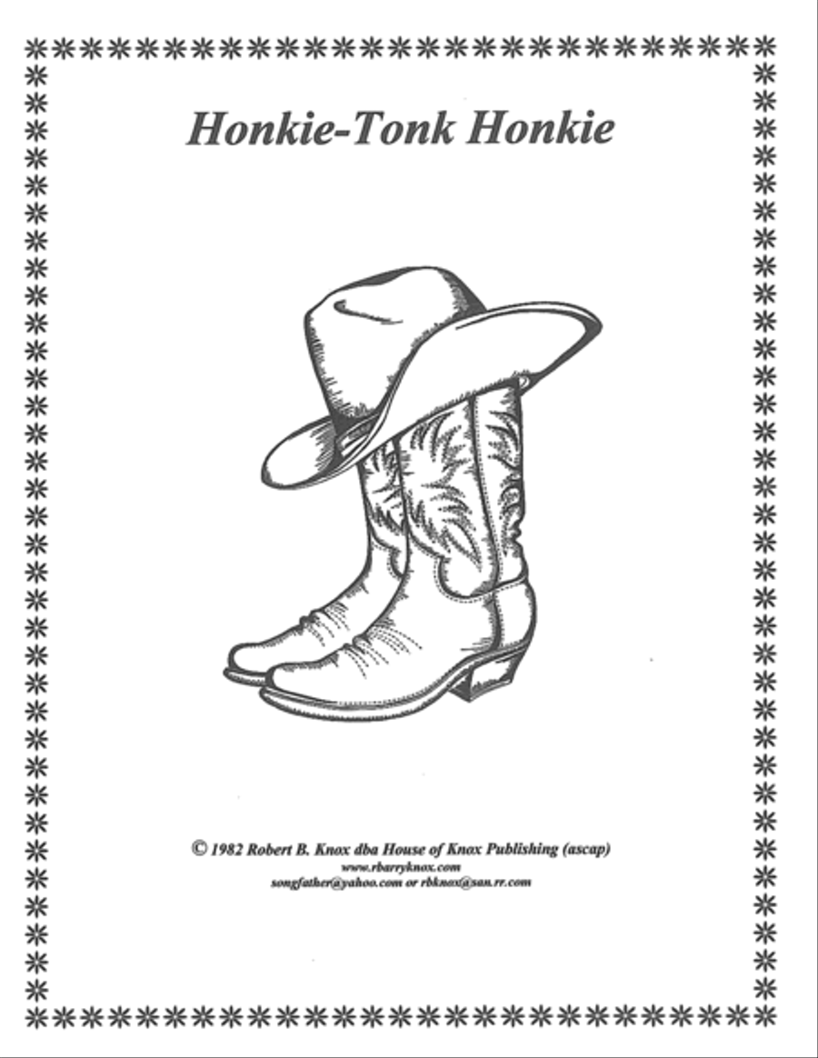 Honkie-Tonk Honkie Voice scores gallery preview page 1