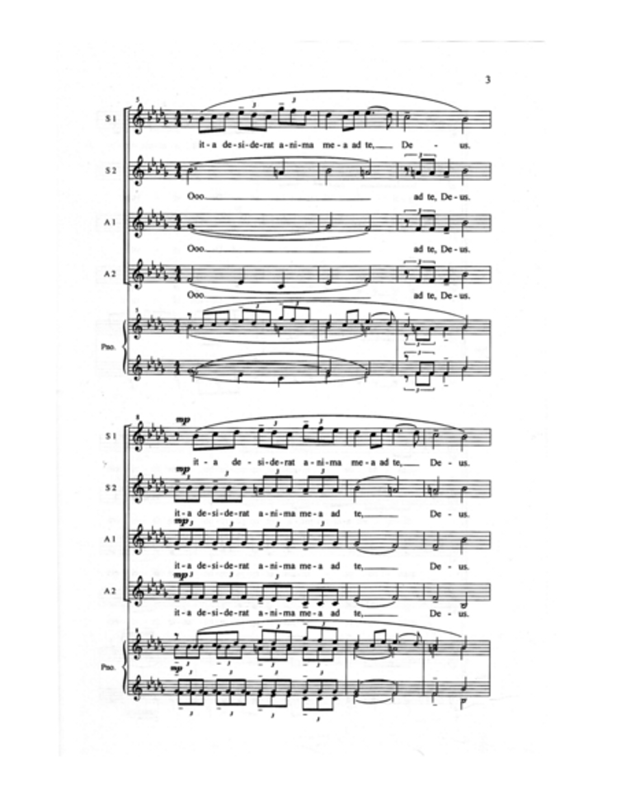 Sicut Cervus Sicut Cervus SSAA scores gallery preview page 6