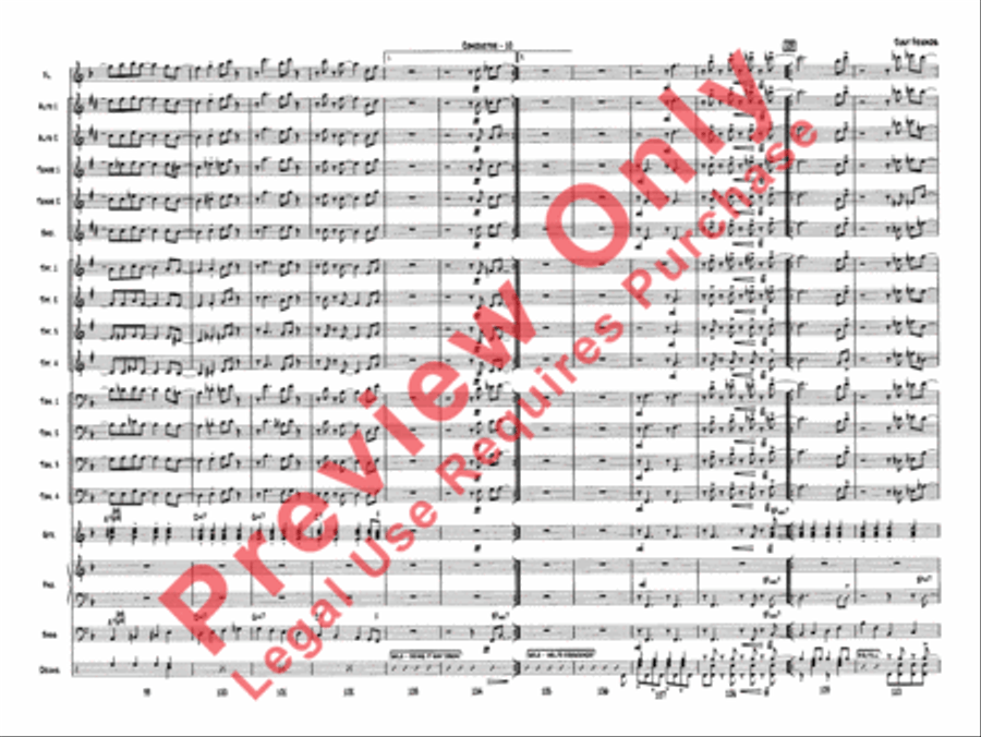 Just Friends Just Friends Jazz Ensemble scores gallery preview page 13