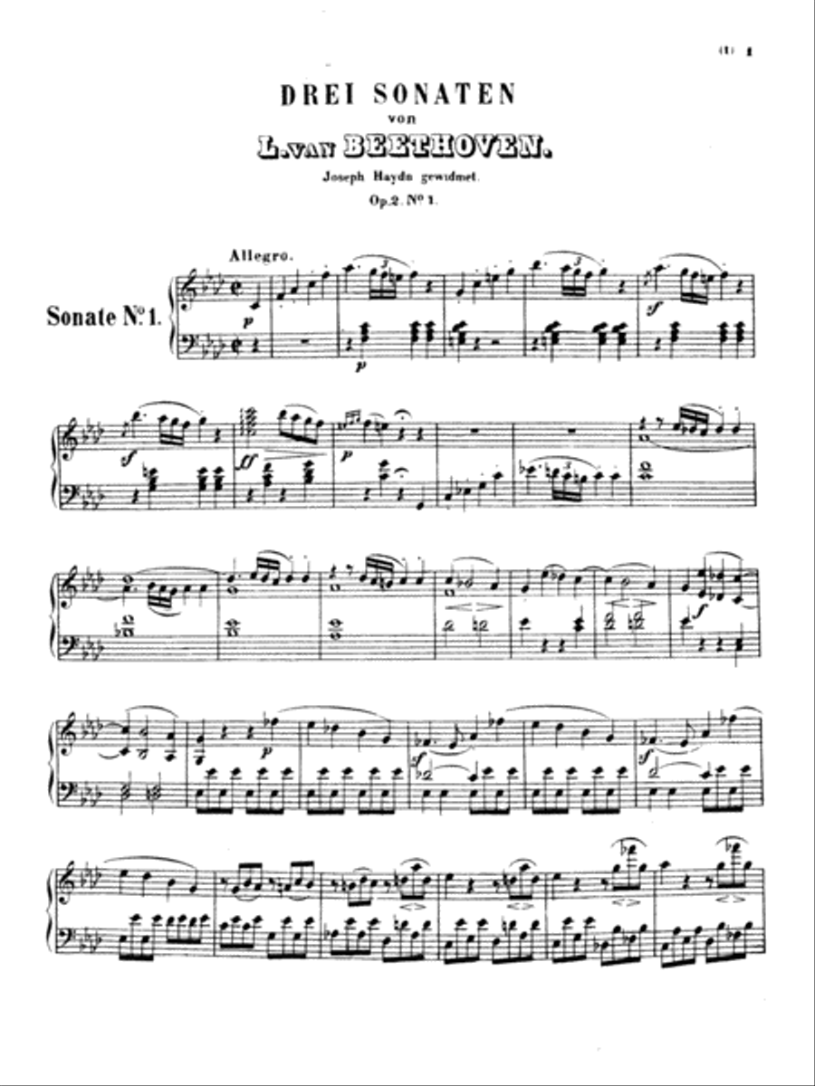 Sonatas (Urtext), Volume 1 Piano Solo scores gallery preview page 4