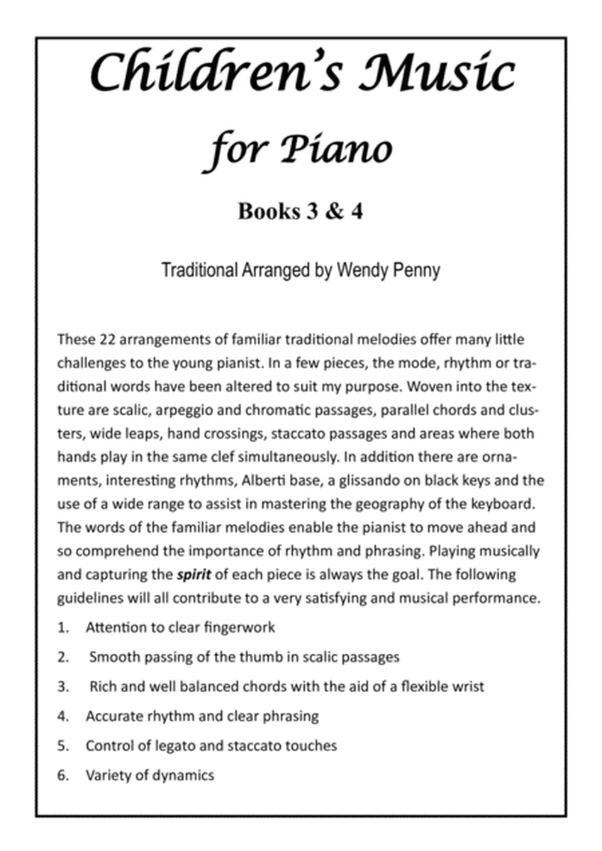 Children's Music for Piano Books 3 & 4 image number null