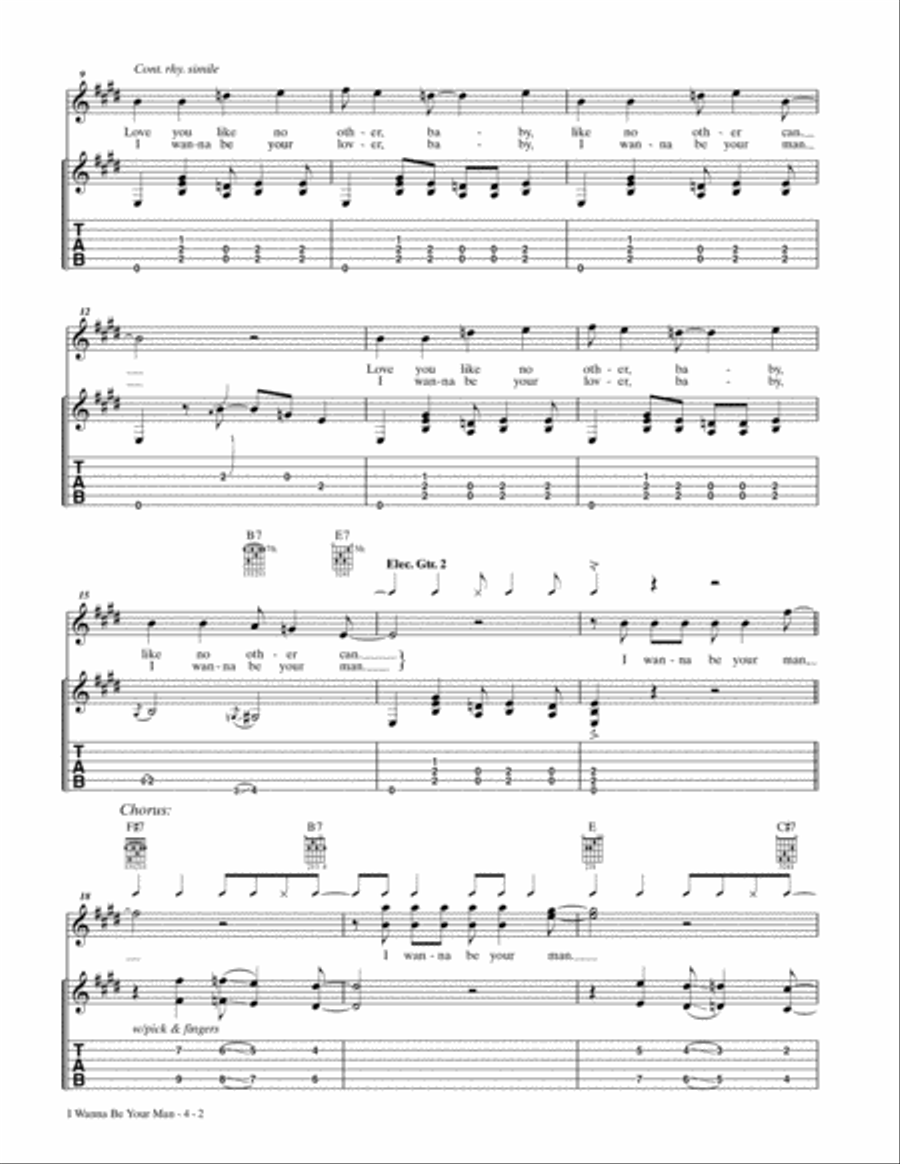 Ultimate Easy Guitar Play-Along -- The British Invasion 1964 Guitar Tablature scores gallery preview page 3