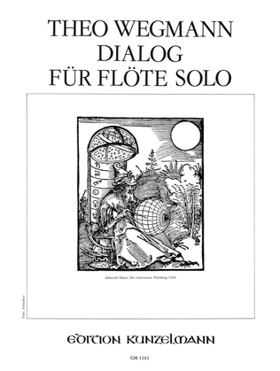 Book cover for Dialogue for flute solo