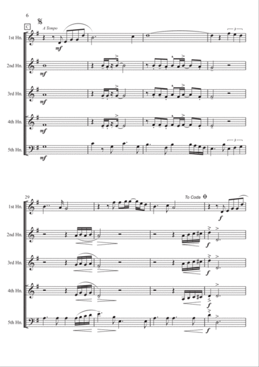 We've Only Just Begun Brass Ensemble scores gallery preview page 6
