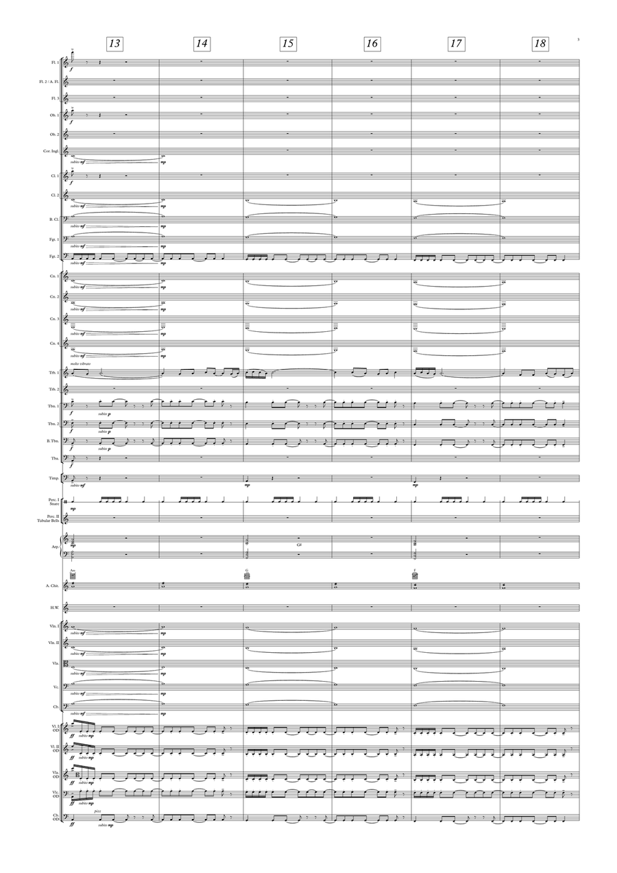 Duel in the Wild West - Study Score Full Orchestra scores gallery preview page 4