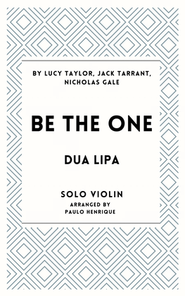 Book cover for Be The One
