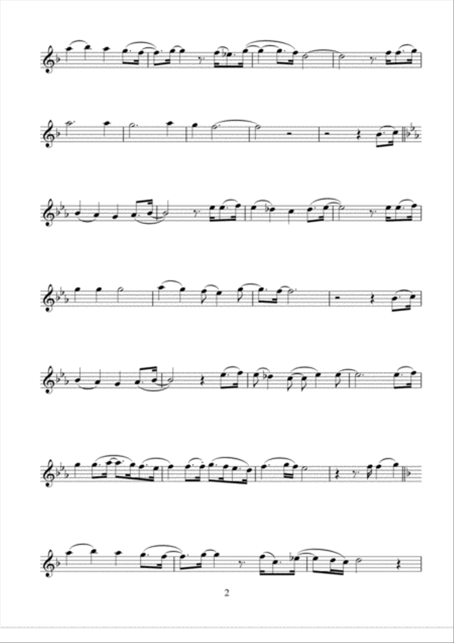 I Wish It Could Be Christmas Every Day Flute Solo scores gallery preview page 2