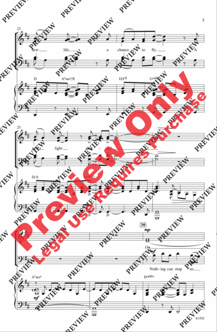 New Light Shining New Light Shining 4-Part scores gallery preview page 5