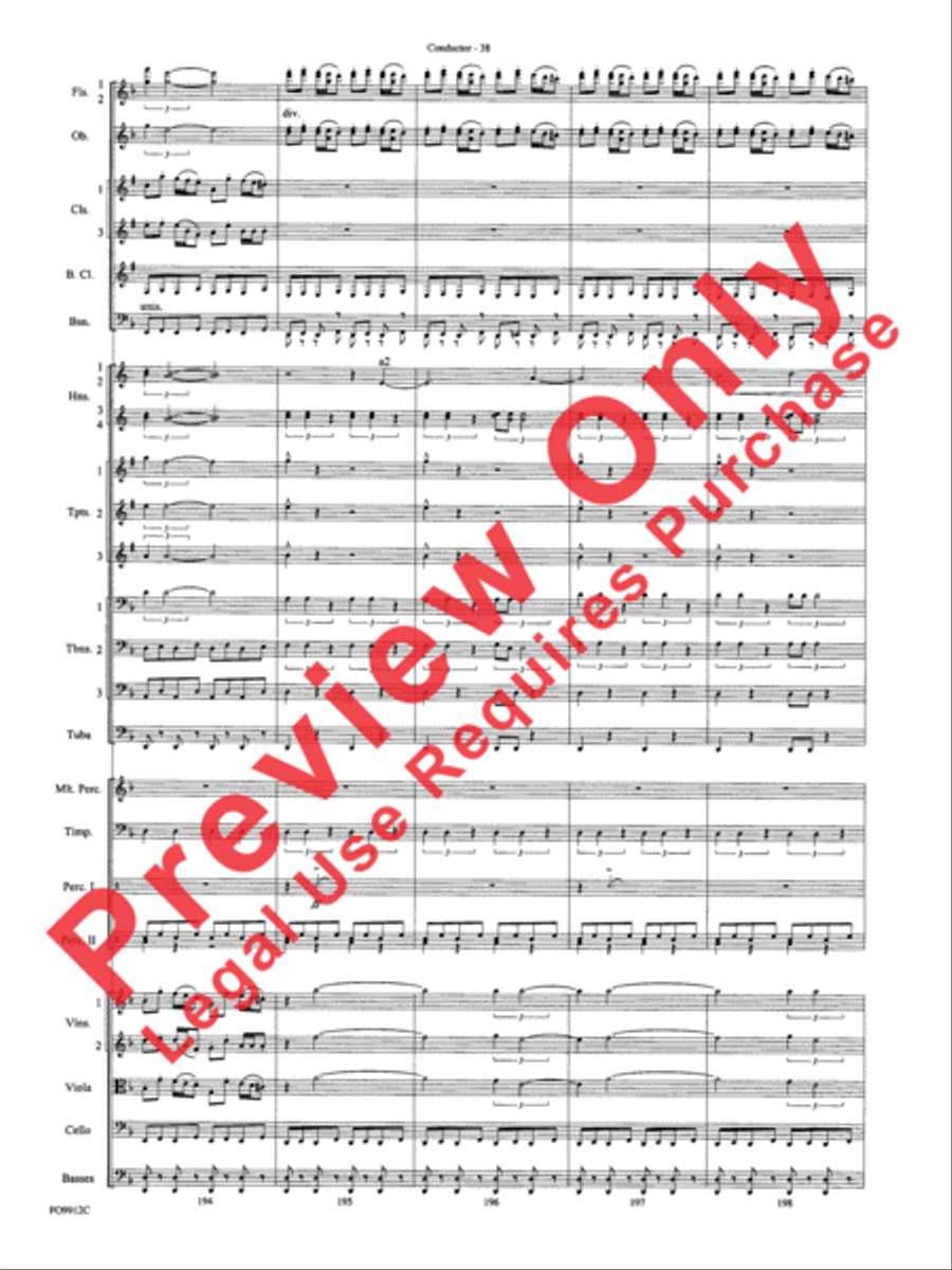 Selections from Star Wars: Episode I The Phantom Menace Full Orchestra scores gallery preview page 84
