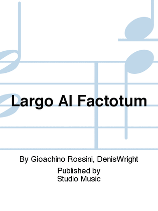 Book cover for Largo Al Factotum