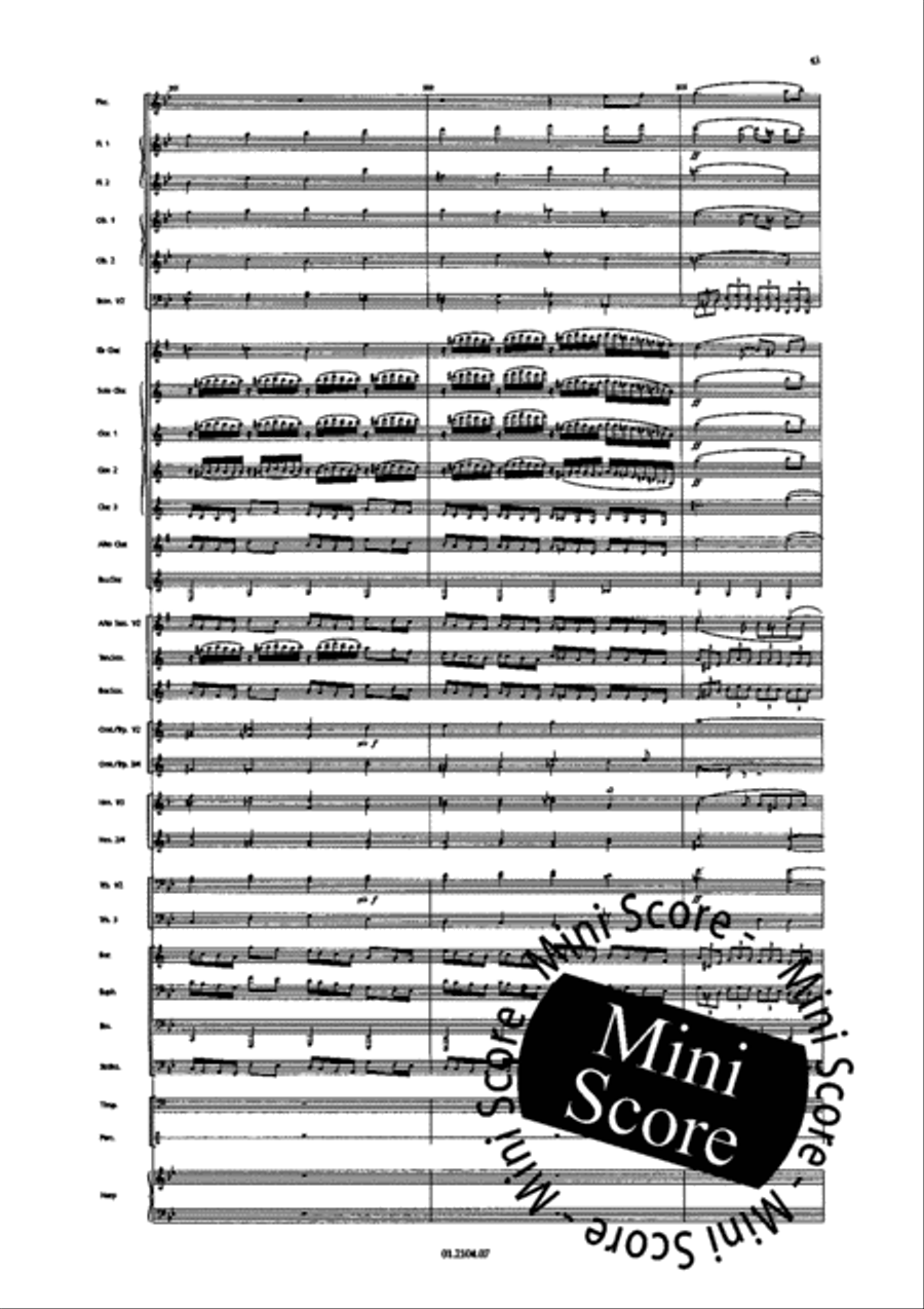 Die Meistersinger von Nurnberg Concert Band scores gallery preview page 47