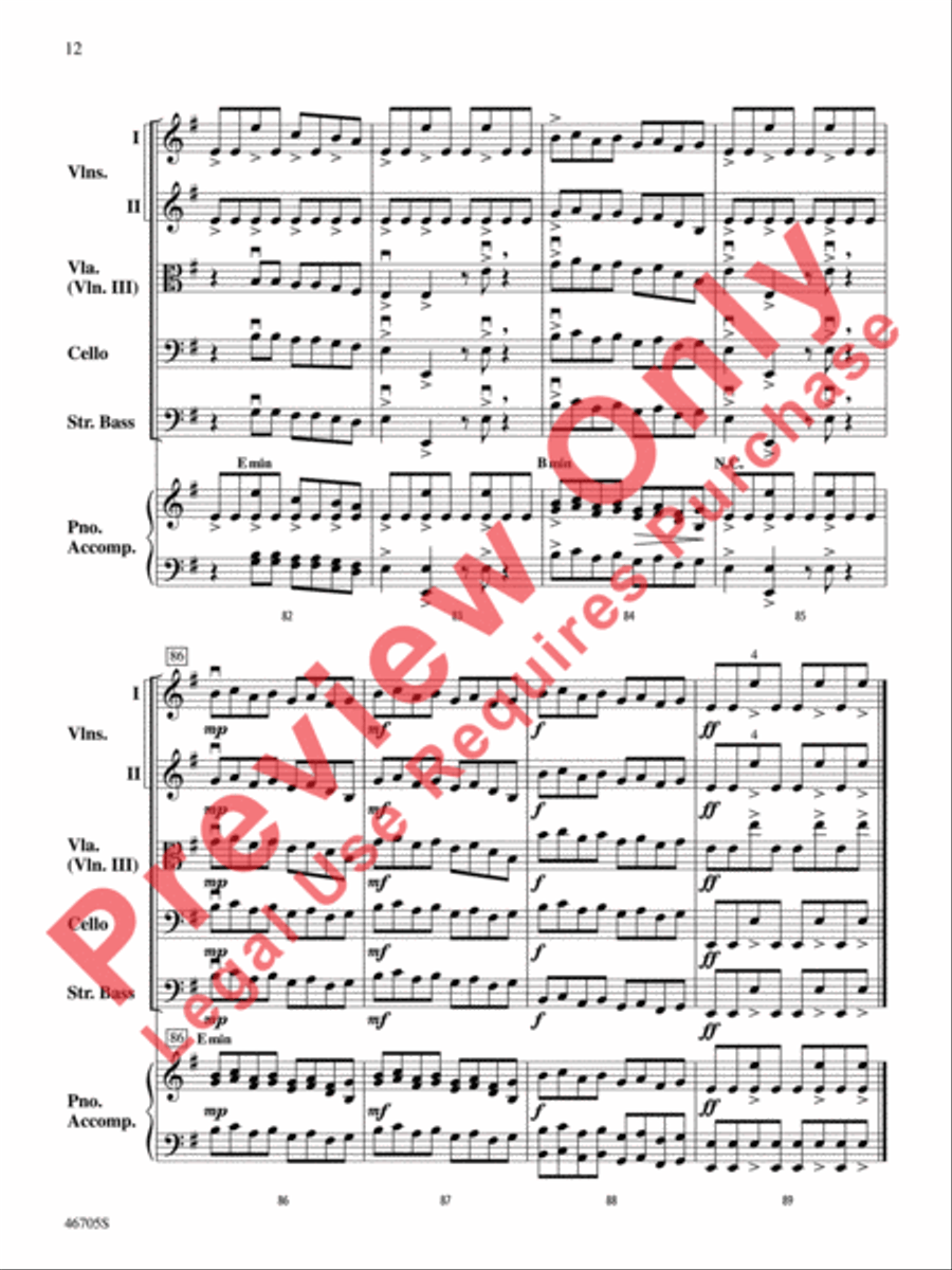 Sparks Sparks String Orchestra scores gallery preview page 13