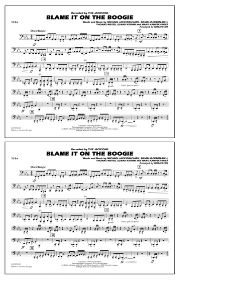 Blame It on the Boogie - Tuba