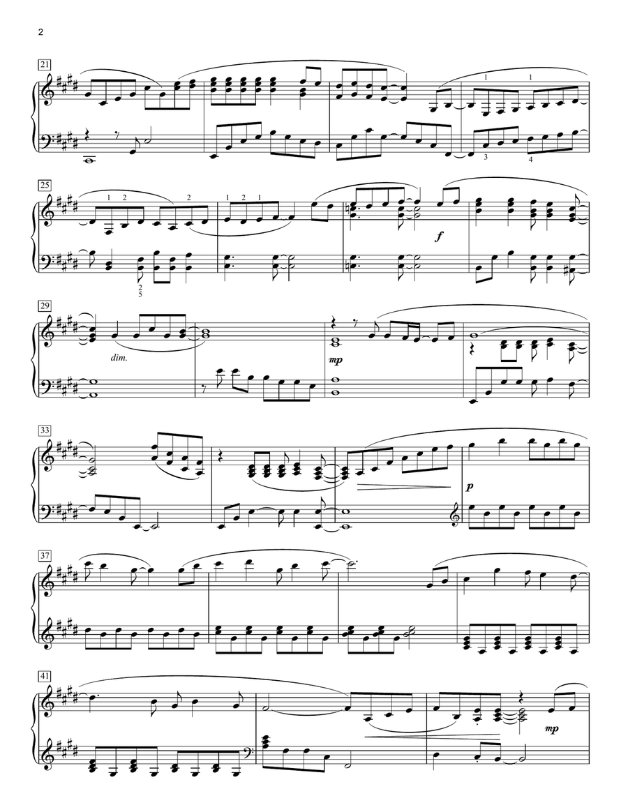 Yesterday Once More (arr. Phillip Keveren) Piano Solo scores gallery preview page 2