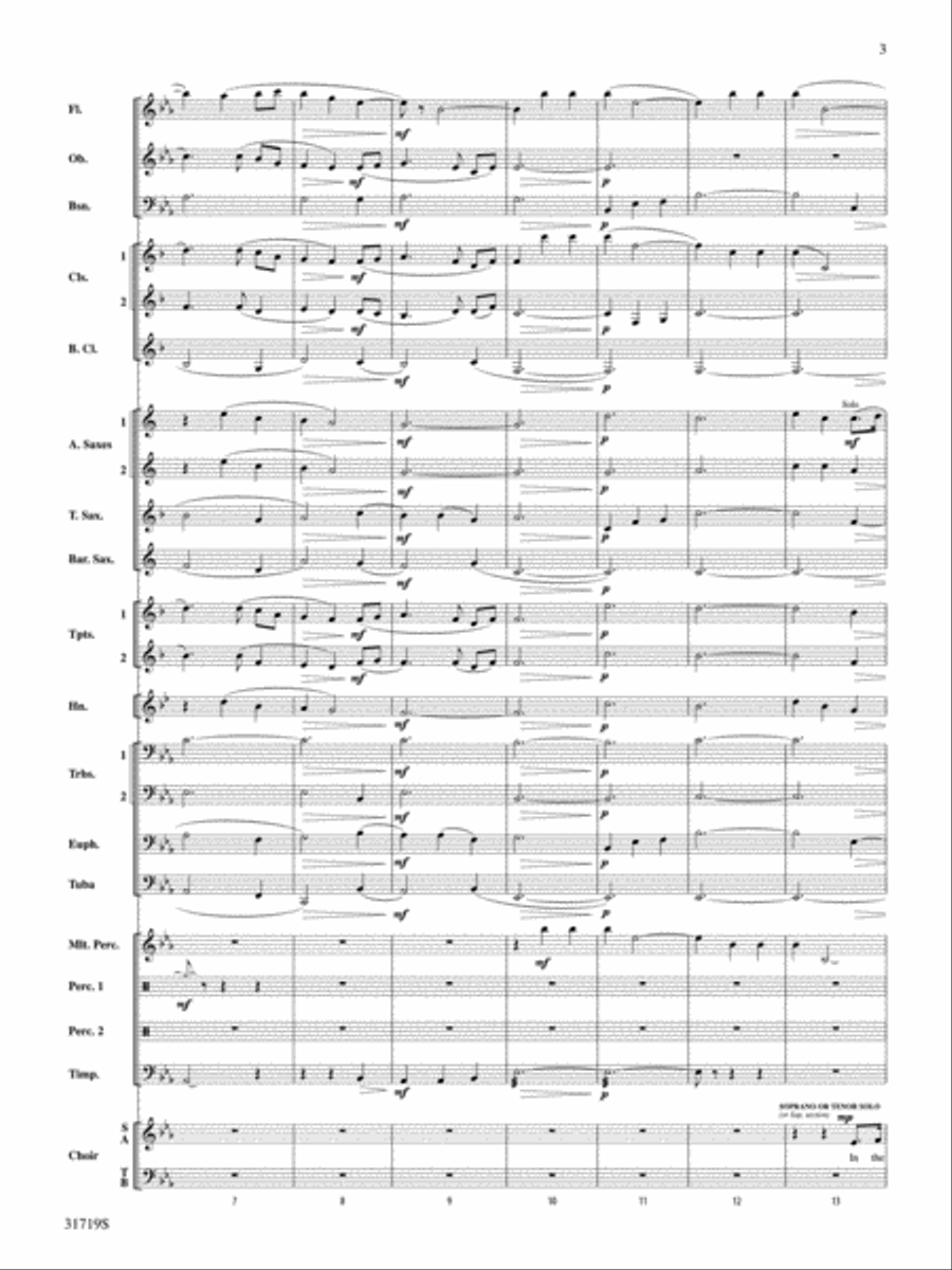 Homeward Bound Concert Band scores gallery preview page 3