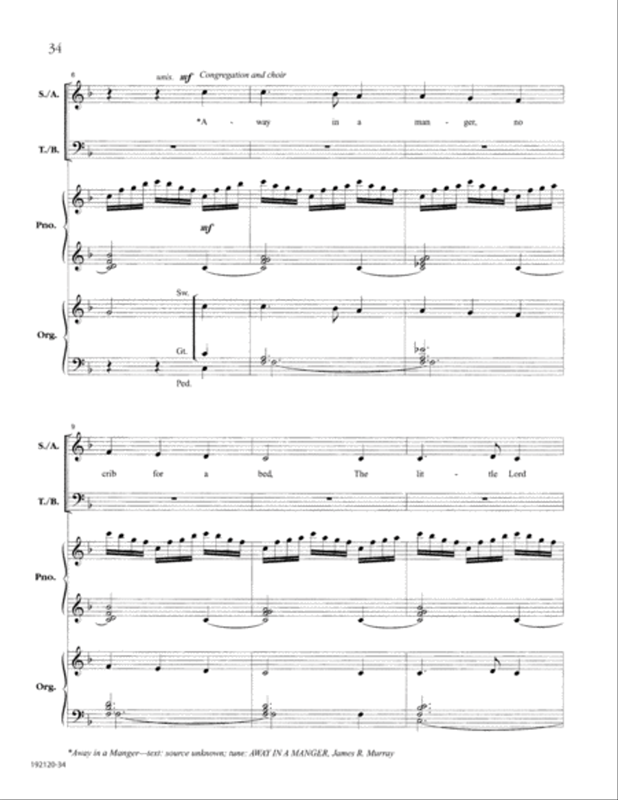Let the People Sing at Christmas 4-Part scores gallery preview page 38