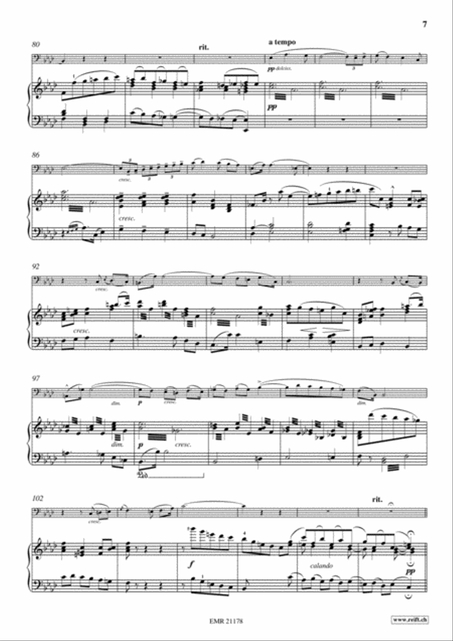 Concerto No. 3 Bass Trombone scores gallery preview page 7