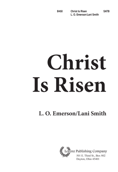 Christ Is Risen