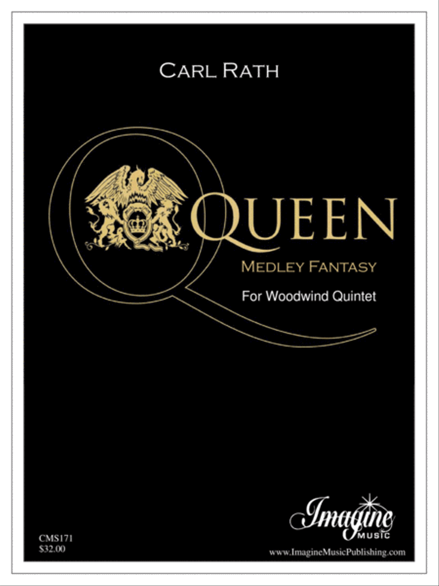 Queen Medley Fantasy Woodwind Quintet scores gallery preview page 2