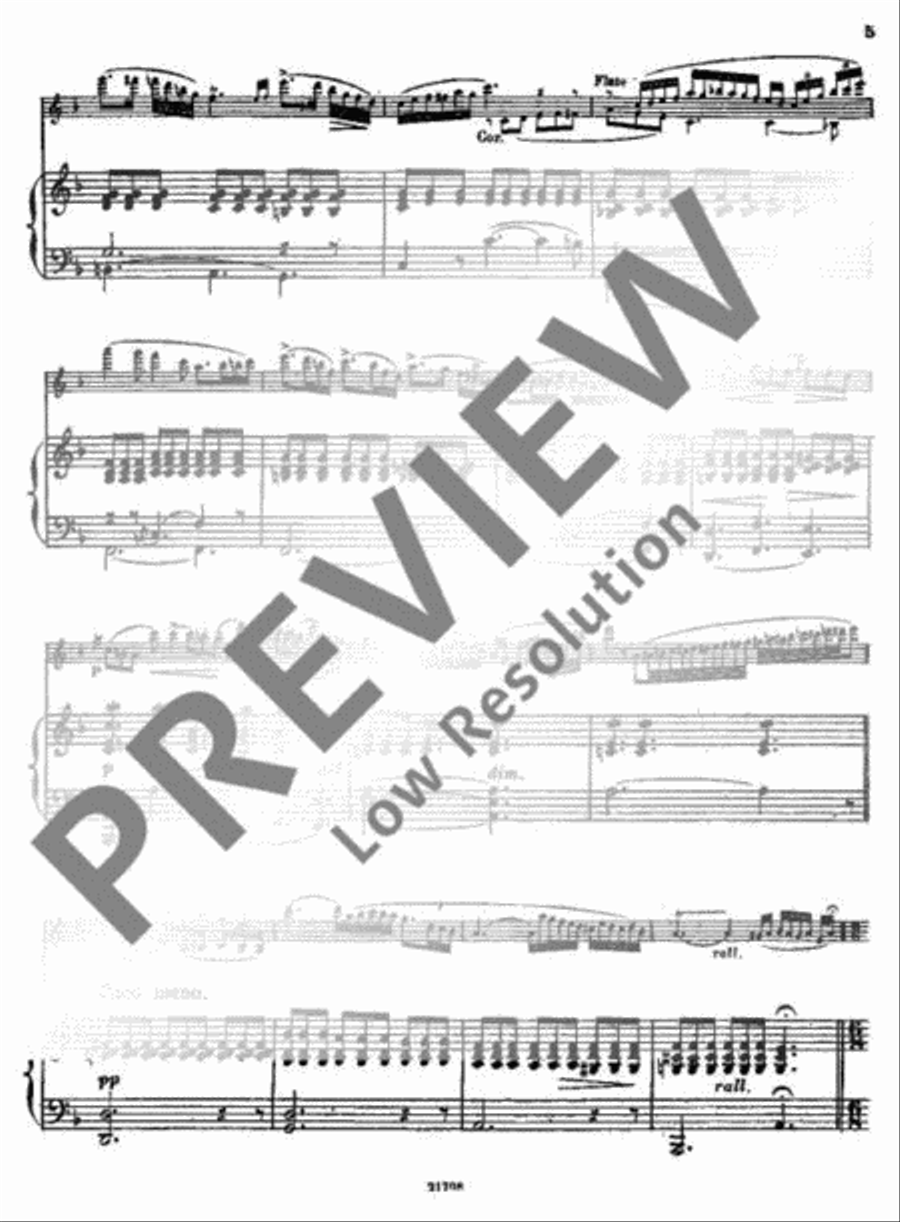 Souvenir du Rigi Flute scores gallery preview page 6