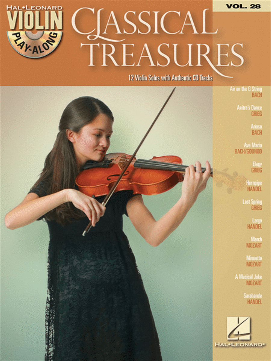 Classical Treasures Violin Solo scores gallery preview page 1