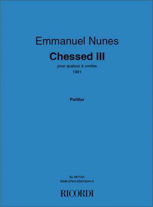 Book cover for Chessed III