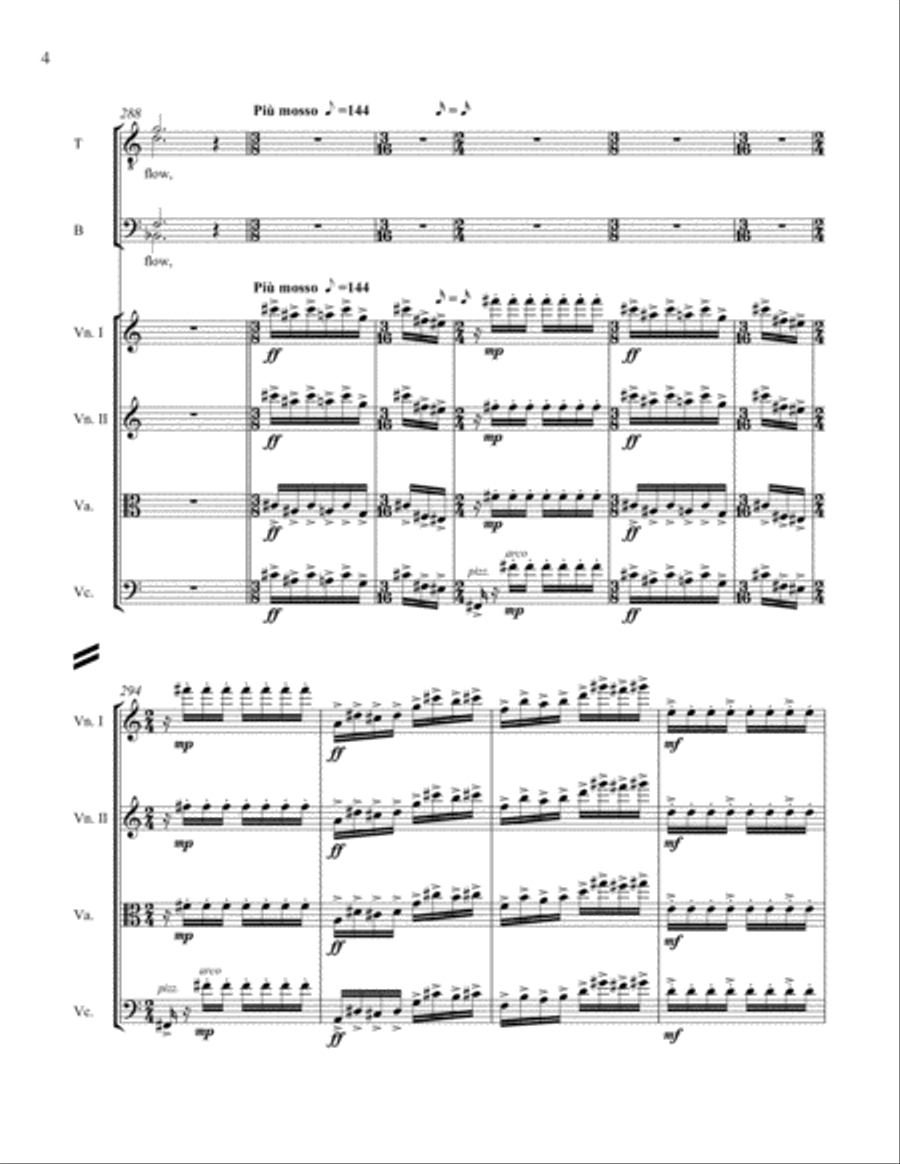 Spring Spring Choir scores gallery preview page 5