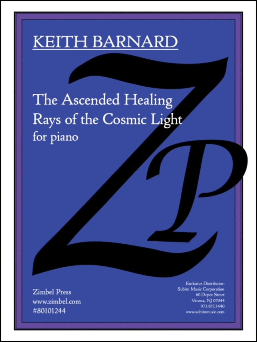 The Ascended Healing Rays of the Cosmic Light Harpsichord scores gallery preview page 1