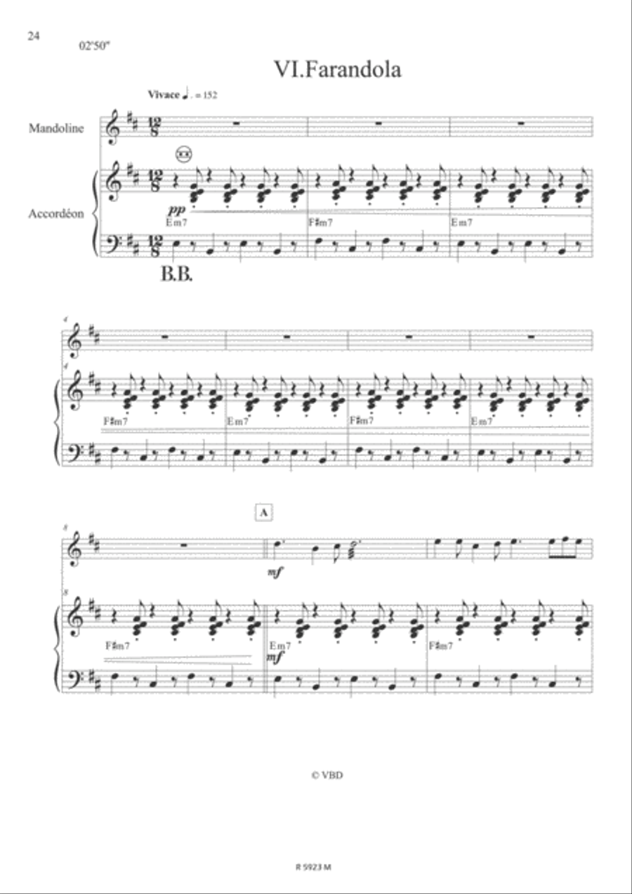 Suite populaire Accordion scores gallery preview page 15