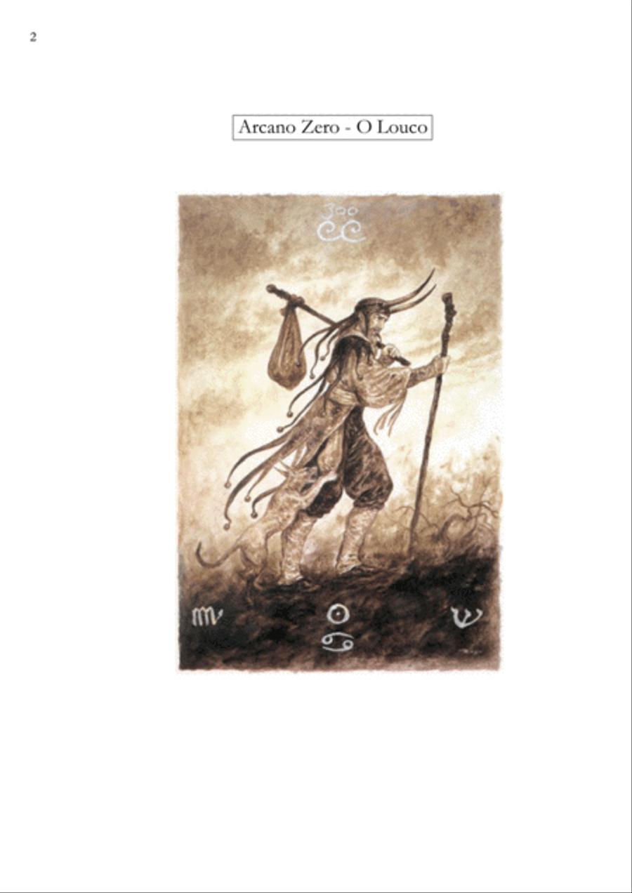 Cartas de Tarot - Tarot Cards for Euphonium Solo Euphonium scores gallery preview page 5