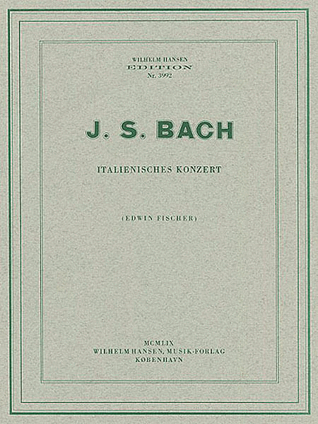 J.S Bach: Italienisches Konzert