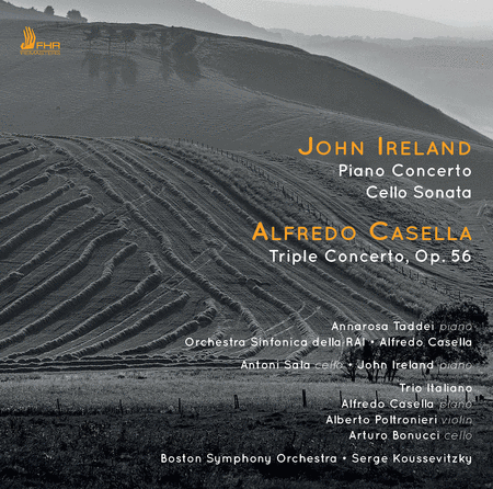 Ireland: Piano Concerto; Cello Sonata; Casella: Triple Concerto, Op. 56  Sheet Music