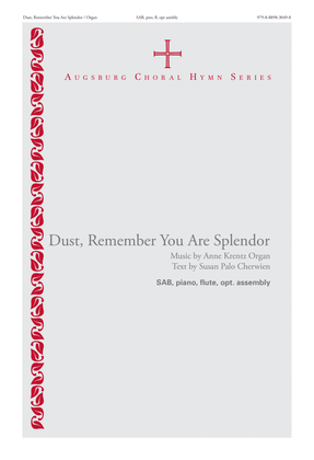 Book cover for Dust, Remember You Are Splendor