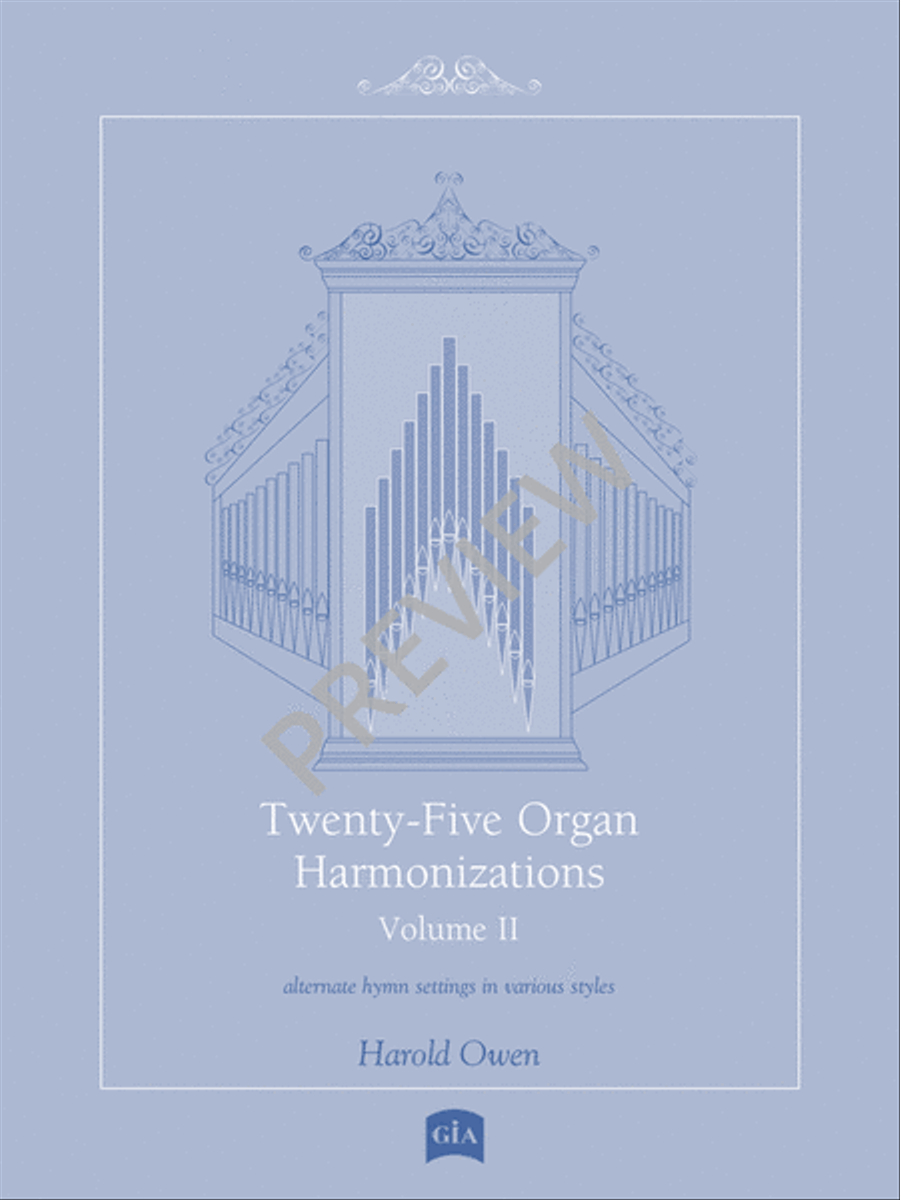 Twenty-Five Organ Harmonizations - Volume 2 Organ scores gallery preview page 2