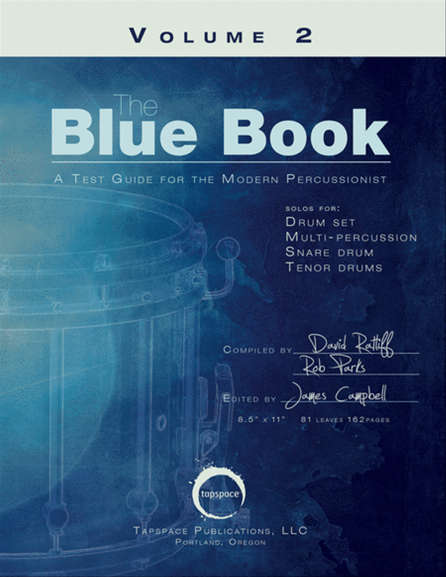 Blue Book - Vol. 2, The Percussion scores gallery preview page 1