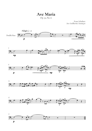 Ave Maria - F. Schubert (Double Bass)