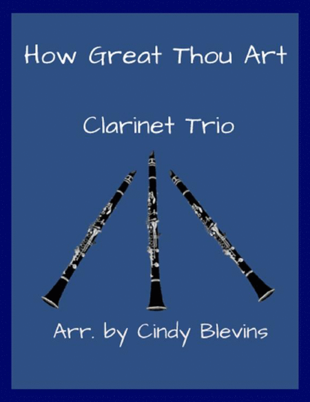 How Great Thou Art, for Clarinet Trio image number null