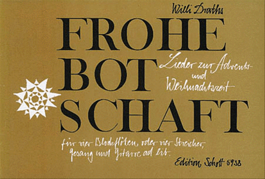 Botschaft 4 Recorder Parts 4-Part scores gallery preview page 1