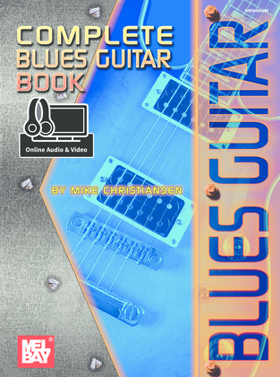 Book cover for Complete Blues Guitar Book