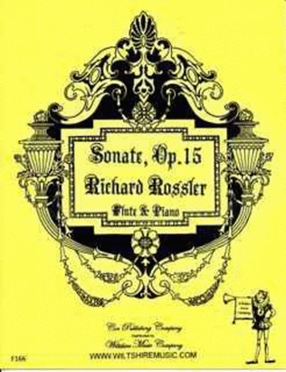 Book cover for Sonate, Opus 15