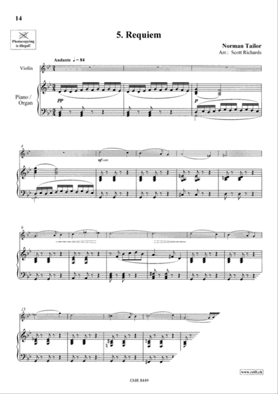 Sacred Music Volume 2 Violin Solo scores gallery preview page 7