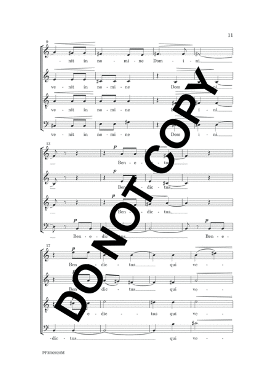Mass 4-Part scores gallery preview page 14