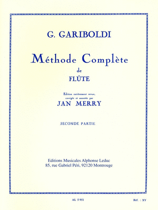 Book cover for Methode Complete Vol.2 (flute Solo)