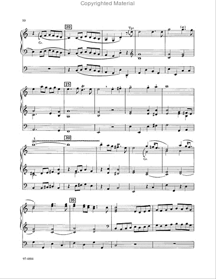 Baroque Composers of the Chapels Royal Trumpet scores gallery preview page 8