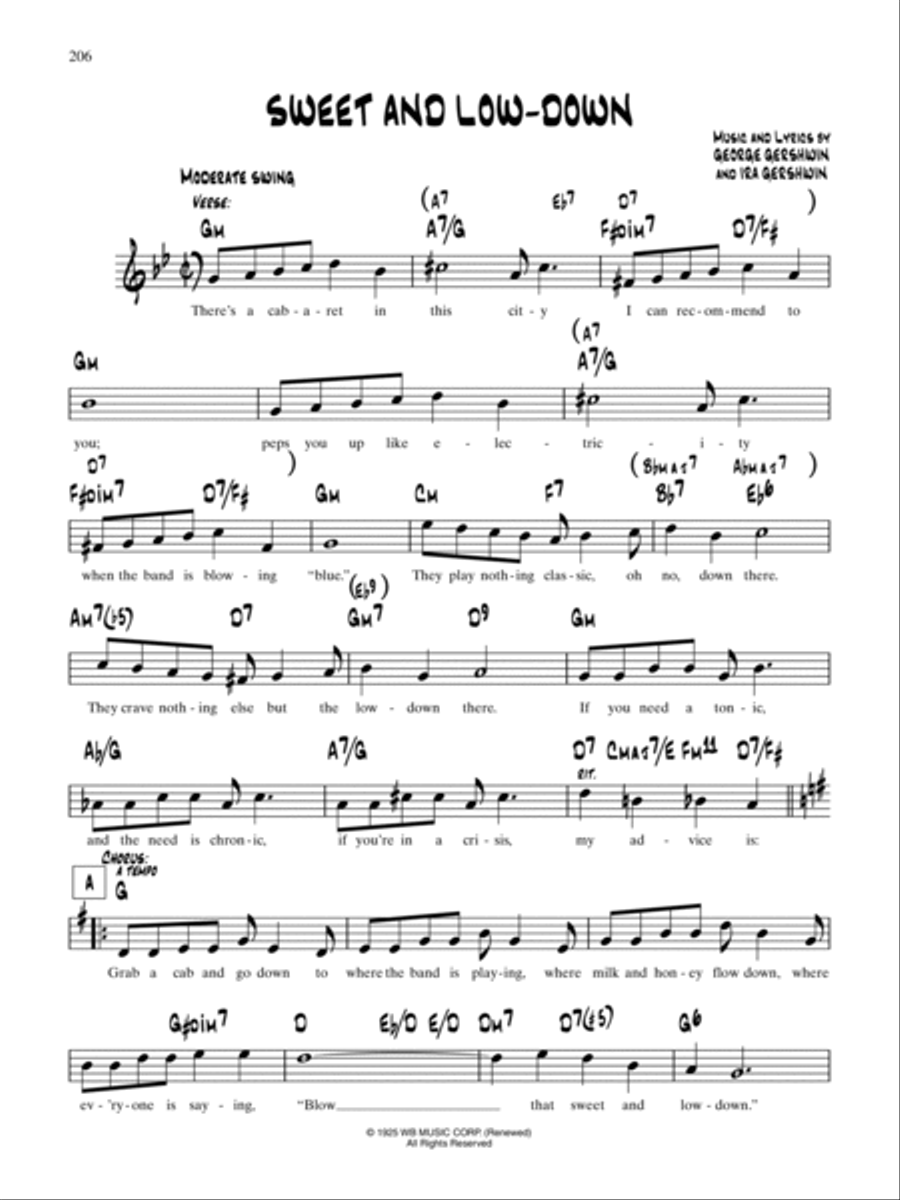 Sweet And Low Down School and Community scores gallery preview page 1